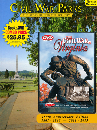 Civil War Parks/CW in Virginia Book/DVD Combo